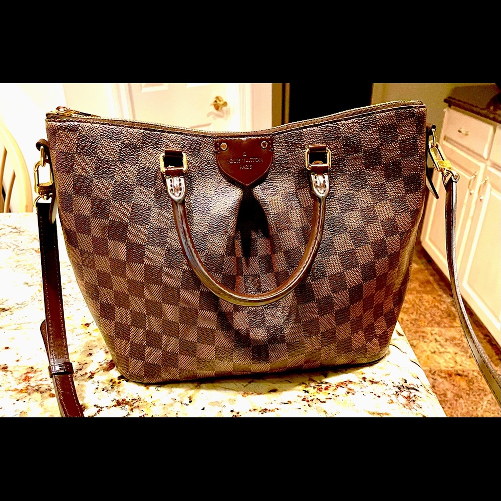 Authentic Louis Vuitton Damier Ebene Siena